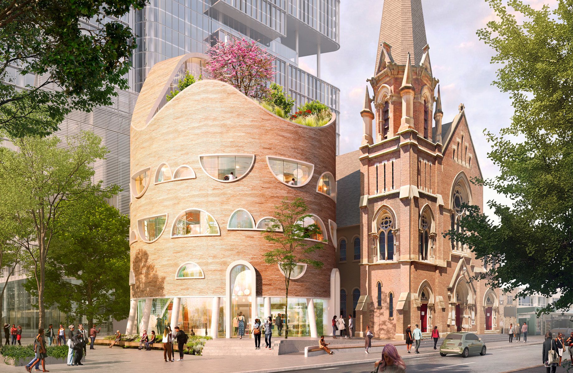 First Look at Design for Parramatta Square Community Centre